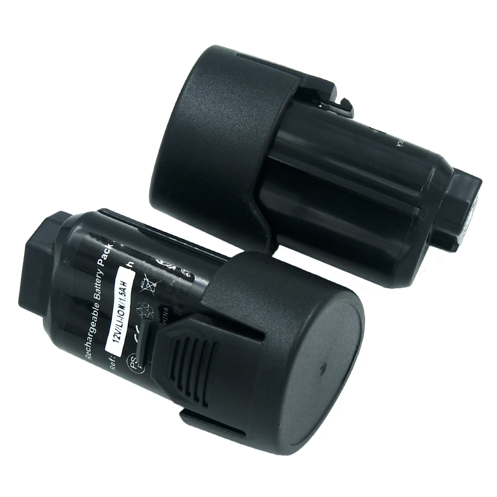 2 шт./лот 12 В 1500 мАч литий-ионный перезаряжаемые инструменты Замена Батарея для AEG