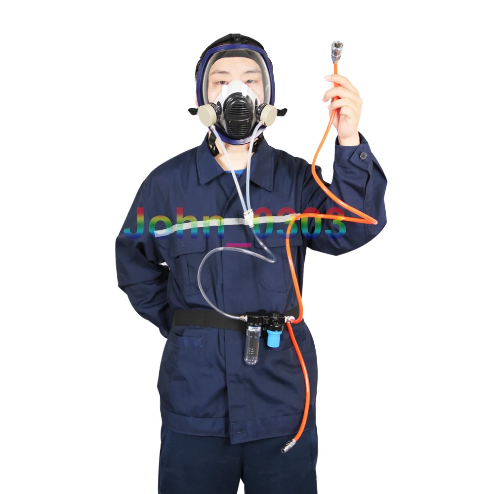 Supplied Air Fed Respirator System For Painting Spraying Gas Mask | Безопасность и защита