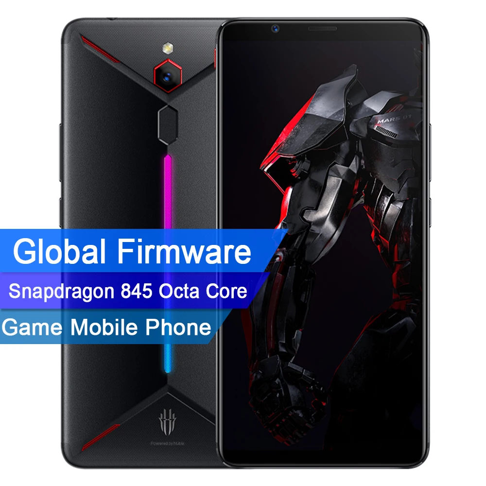 ZTE nubia Red Magic Mars смартфон с восьмиядерным процессором Snapdragon 845 ОЗУ 8 ГБ ПЗУ 128 16