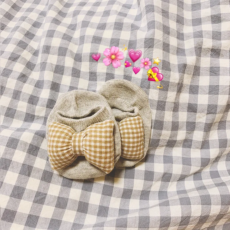 

Baby Socks Floor Cute Bowknot 100% Cotton Non-slip Newborn Socks Baby Girls Boys Soft Warm Infant Baby Boots Socks