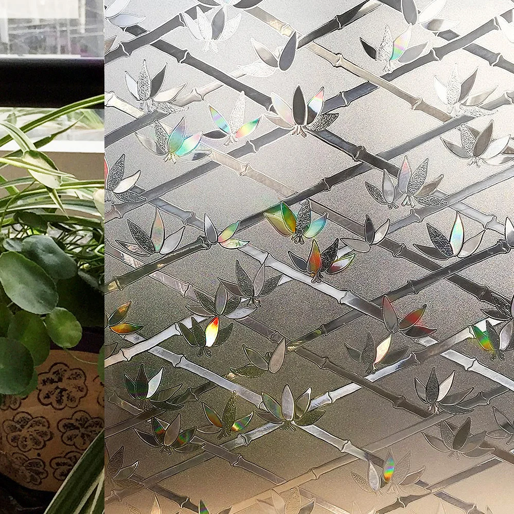 CottonColors Оконное Стекло Наклейки Непрозрачные Оконные Пленки без Клея Статические