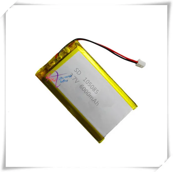XHR-2P 2 54 3 7 V 6000mAh 105085 литий-полимерные батареи мобильный источник питания
