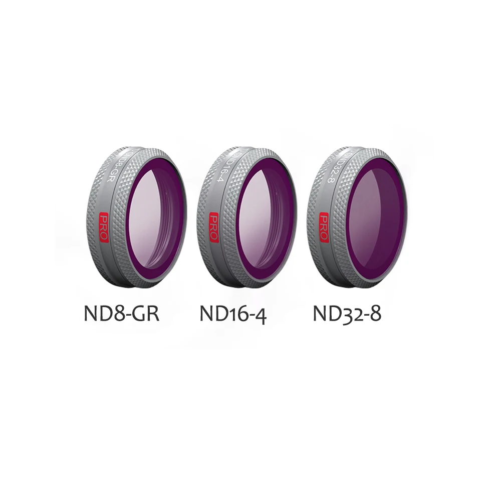 PGYTECH DJI Мавик 2 Zoom Профессиональное ND8 GR ND16 4 ND32 8 GND комплект ND128 ND256 ND1000 Камера