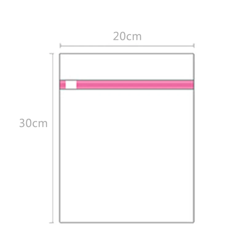 20x30 fine mesh 9 размеров, складной нейлоновый детский тканевый набор для прачечной бюстгальтер, носки, нижнее белье, защита от стирки, сетчатые мешки, Детские комплекты для здравоохранения - Цвет: 20x30 fine mesh