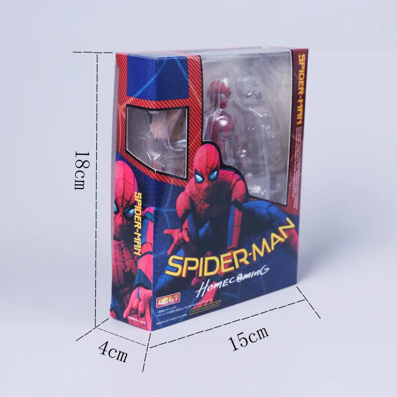 15 см Marvel Человек паук домашнее прибытие BJD фигурка модель игрушки|Игровые фигурки