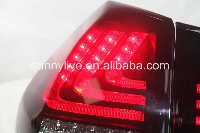 Herrier Kluger для Lexus RX300 RX330 RX350 светодиодный задний фонарь 04-09 год красный корпус дымовые линзы