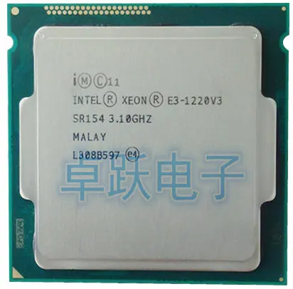 Четырёхъядерный процессор Intel E3-1220 V3 E3 1220 3 1G LGA 1150 80 Вт 22 нм | Компьютеры и офис