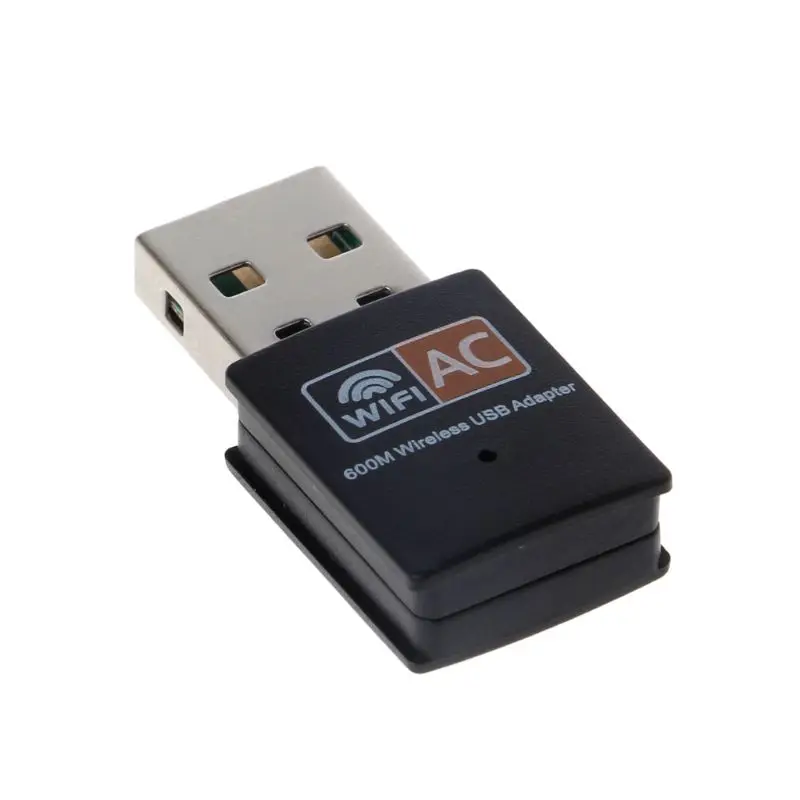 Беспроводной 600 Мбит/с USB wifi адаптер AC600 2 4 ГГц 5 WiFi Антенна ПК Мини компьютер