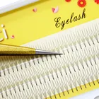 Kimcci 120 пряди натуральных 3D индивидуальное наращивание ресниц прививка мягкие норковые ресницы макияж Черные Накладные ресницы