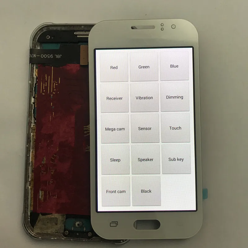 Супер AMOLED горящий теневой ЖК-дисплей для SAMSUNG Galaxy J1 Ace дисплей J110 J110H ЖК-сенсорный экран дигитайзер Замена