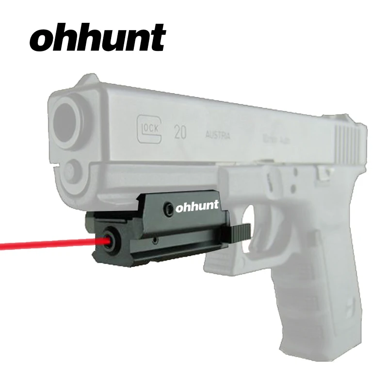 Ohhunt охотничий лазерный мини компактный Красный прицел с креплением Пикатинни