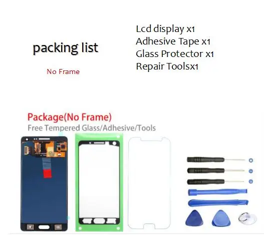 AAA Quality LCD For Samsung Galaxy A5 2015 A500 A500M A500F A500H Display Screen Touch Digitizer Assembly Can Adjust Brightness | Мобильные