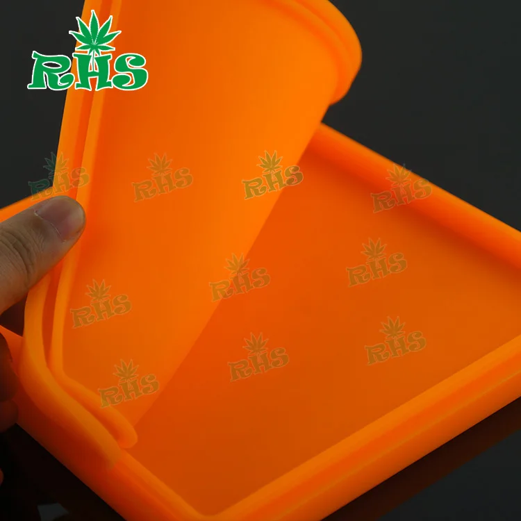 10 шт антипригарная большая силиконовая для пиццы восковая емкость концентрата BHO