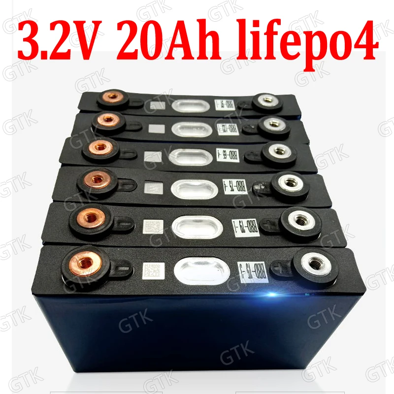 12 шт. Lifepo4 3 2 в 20 Ач Аккумулятор для гольф мобиля экскурсионные автобусы мотоциклы