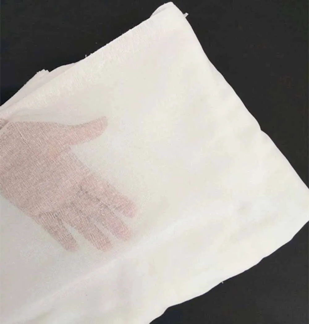 Medical degreased cotton gauze disposable disinfection medicinal non-sterile sterile wound dressing 90cmx1000cm |