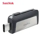 Флеш-накопитель SanDisk USB 3,1 32 Гб 64 Гб 128 ГБ 256 ГБ экстремально высокая скорость Type-C OTG для смартфонов и ПК type-c