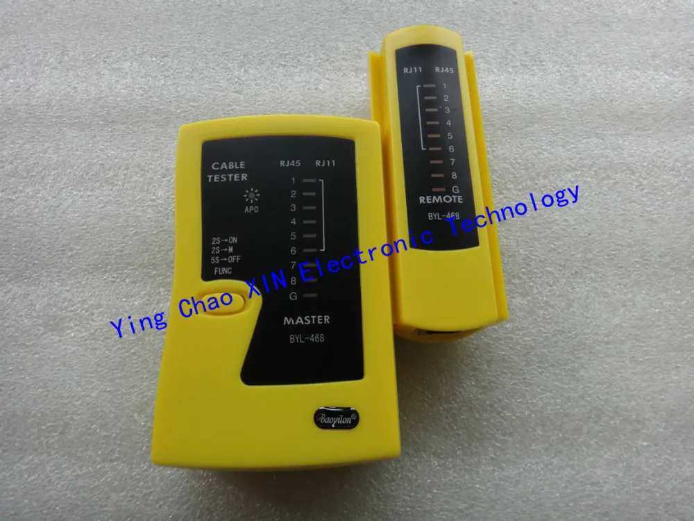 Профессиональный тестер кабелей RJ45 RJ11 RJ12 Cat5 Cat6 LAN ручной сетевого кабеля провод