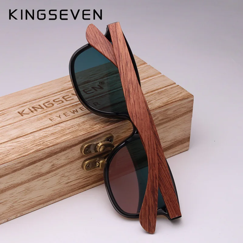 Мужские Солнцезащитные Очки KINGSEVEN Поляризационные UV400 Антибликовые Зеркальные