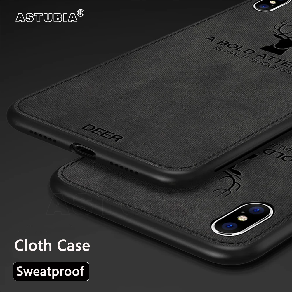 Case For Xiaomi Mi 8 Lite Cloth Deer Funda Pocophone F1 Xiomi Redmi 5 Plus 5A A1 6A 6 Pro Poco | Мобильные телефоны и