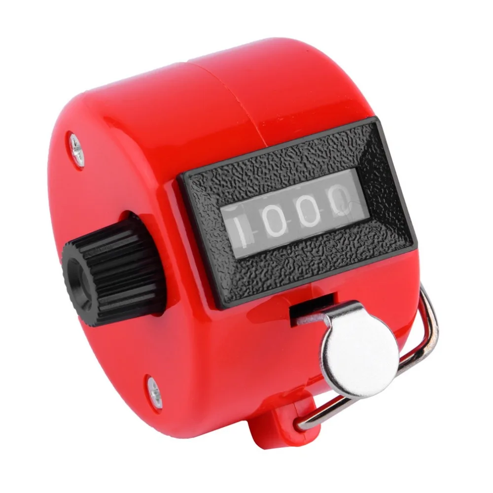 2016 New 4 Digit Hand Held Tally Counter Manual Palm Clicker Number Counting Golf Worldwide HOT | Спорт и развлечения