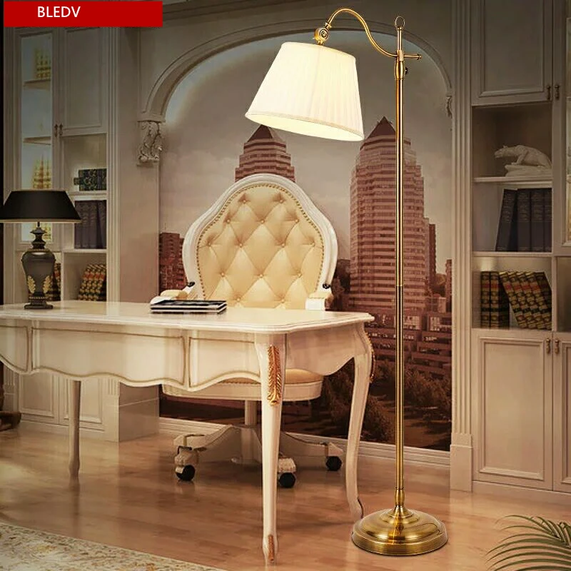 Американская деревня ретро напольная лампа креативный светодиодный светильник