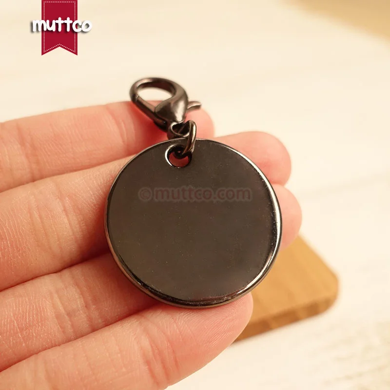 50 шт./лот оптовая продажа металлическая круглая кошачья собачья бирка пустая