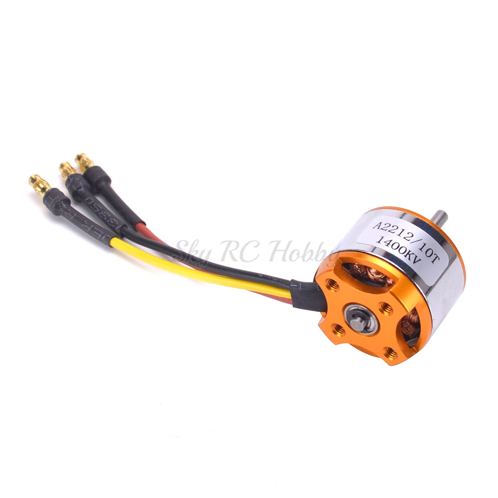 A2212 2212 1400KV 2 3S бесщеточный двигатель 10T для RC FPV неподвижного летательного