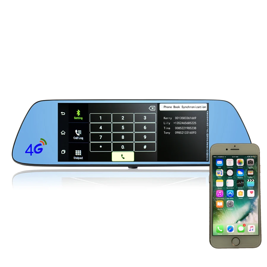 Udricare 8 дюймов 4 г sim-карты Bluetooth телефон Android WiFi gps навигации Full HD 1080 P Двойной