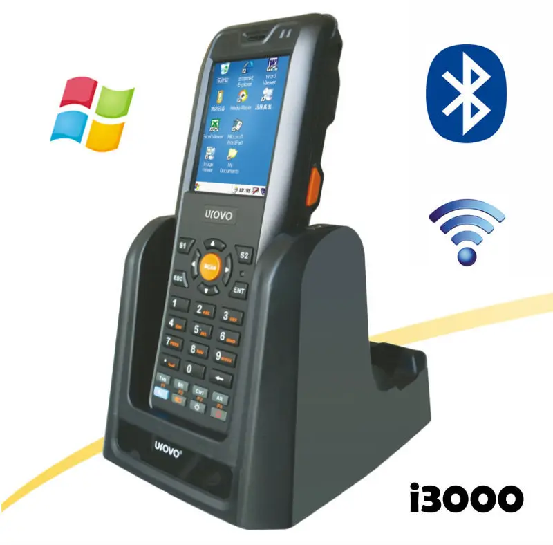 I3000WB Промышленный Мобильный Терминал Данных рукоять 3 Г КПК WIN CE с Сканером