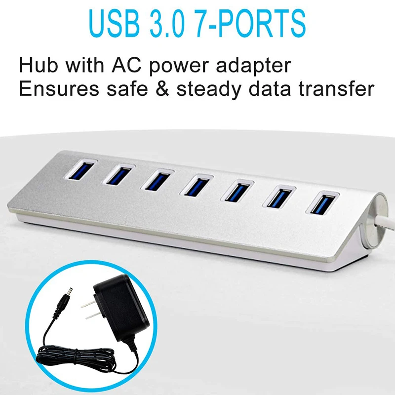 Baolyda мини usb концентратор/разветвитель 3 0 5 Гбит/с USB концентратор с Мощность