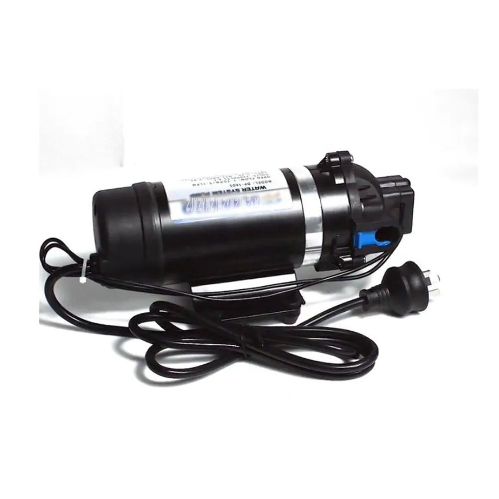 Портативный Электрический диафрагменный насос высокого давления DP-160 160psi для
