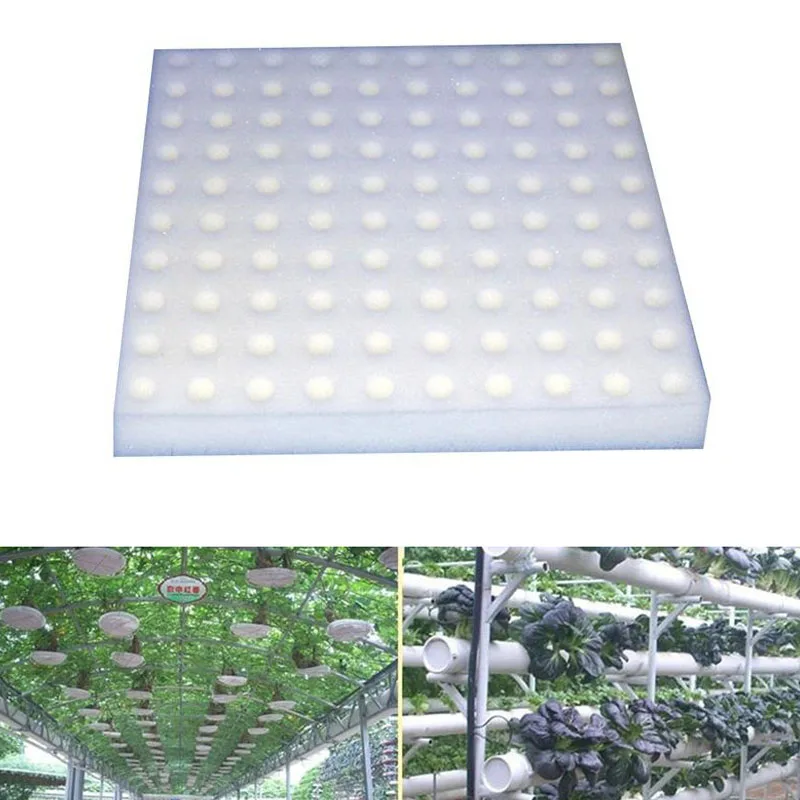 100 шт Soilless Гидропонные овощи питомник горшки губка культура система посадки воды