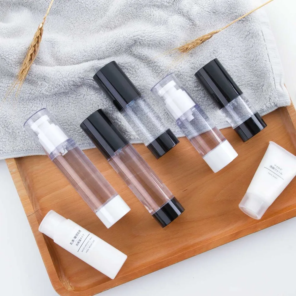 OTHERHOUSE Soap Dispenser Pump Portable Travel Packing Press Bottle Container For Shampoo Cosmetic Cream Lotion Vacuum Pump