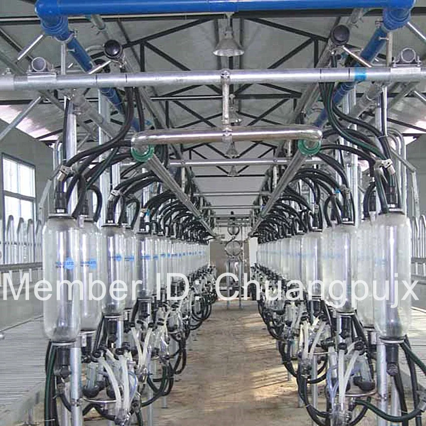 Полностью автоматический стеклянный доильный измеритель молока в елочку для