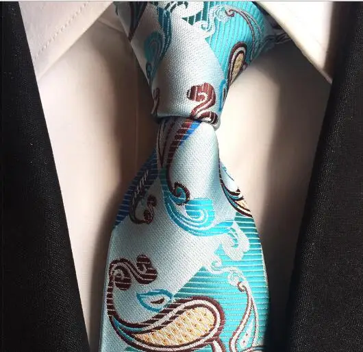 

Fashion Design 8cm Young Ties Stylish Casual Fancy Blue Floral Neck Tie High Quality Gentlemen Woven Gravata for Men