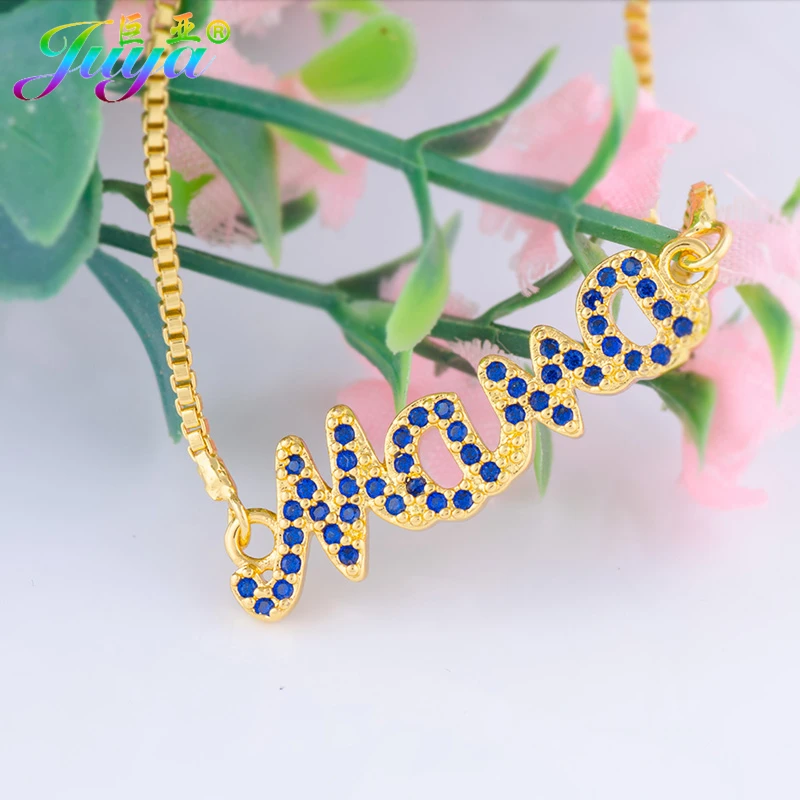 Newest Arrival 2017 Fashion Micro Pave Zircon MaMa Connector Charm Women Bracelets For Thanksgiving Day Christmas Gift | Украшения и