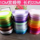 10 мм лента для волос, Рождественская упаковочная лента, тканая подарочная лента, 1 см Золотая лента, тканевая лента