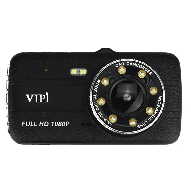 Двойной объектив автомобиля dvr авто камера Dvrs регистраторы видеокамера тире Cam