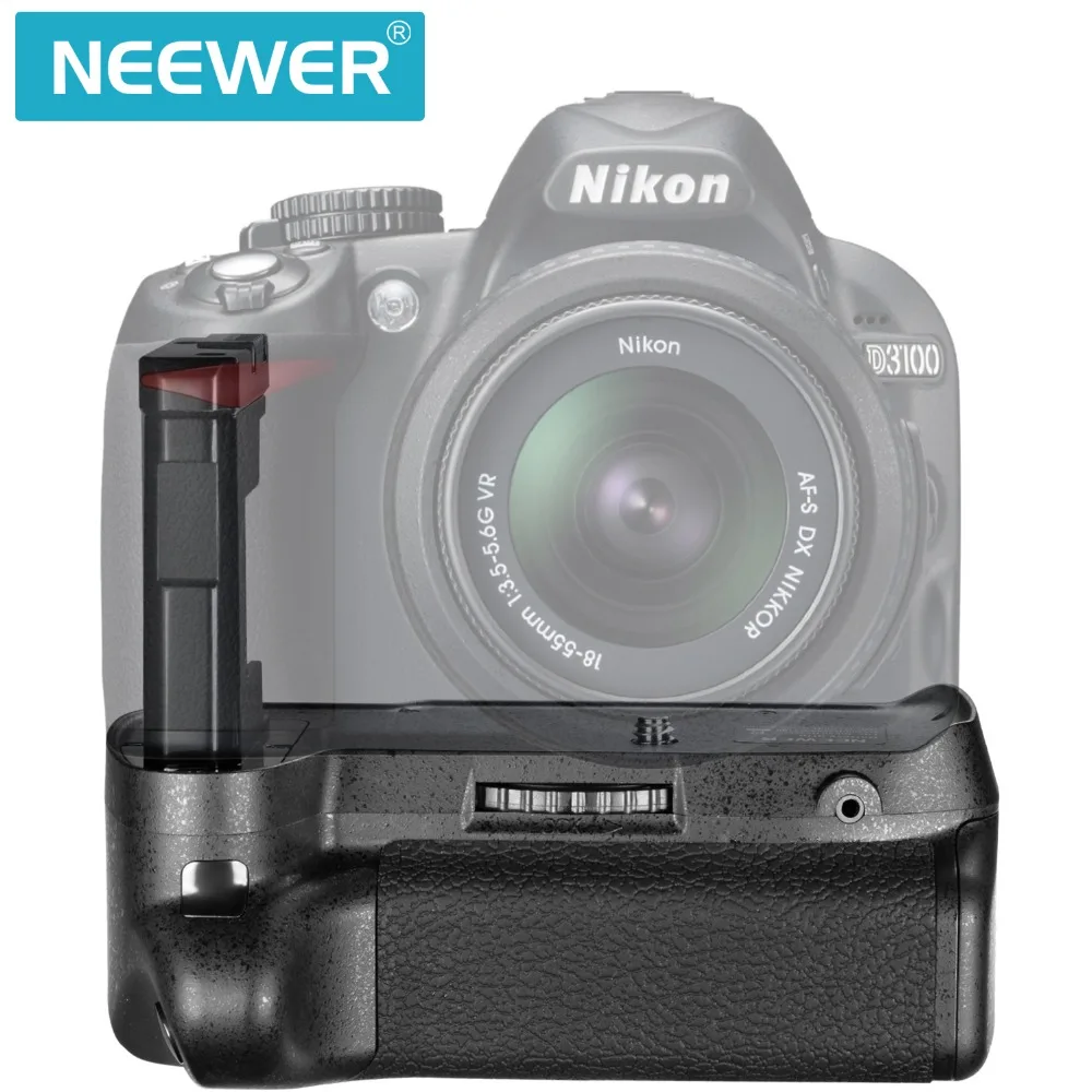 Neewer BG-2F профессиональный вертикальный Батарейный держатель для NIKON D3100/D3200/D3300 SLR цифровой камеры EN-EL14 батарея