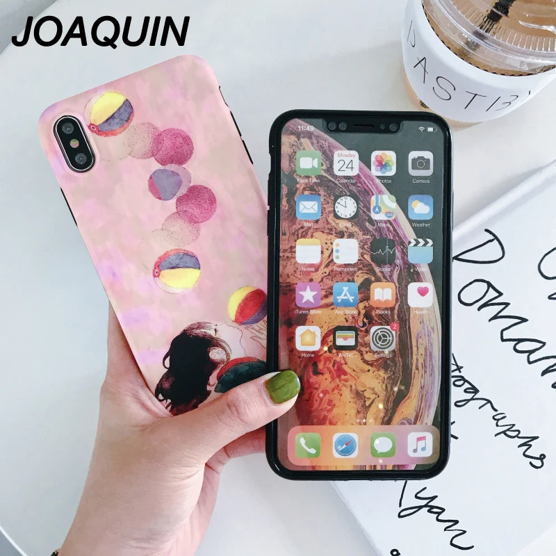 Для iphone X 8 8plus 7 7plus 6plus 6s XS XR XSMAX милый пузырьковый чехол для девушек силиконовый