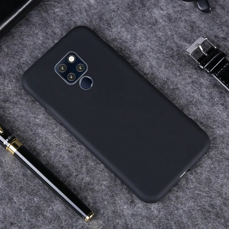 J & R чехол для телефона с сердечком Huawei Mate 20X Mate20X 20 X черный матовый Мягкий ТПУ