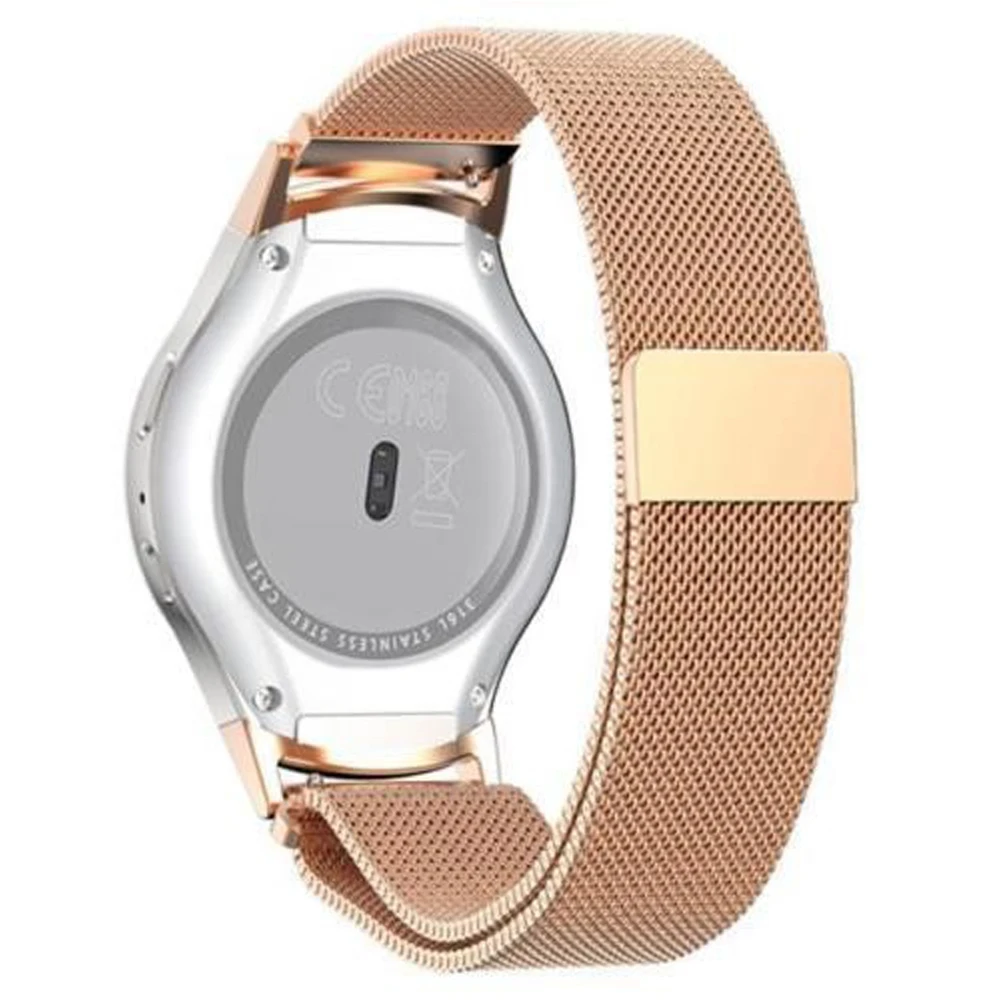 Миланский ремешок для Samsung Gear S2 сменный Магнитный ремень из нержавеющей стали