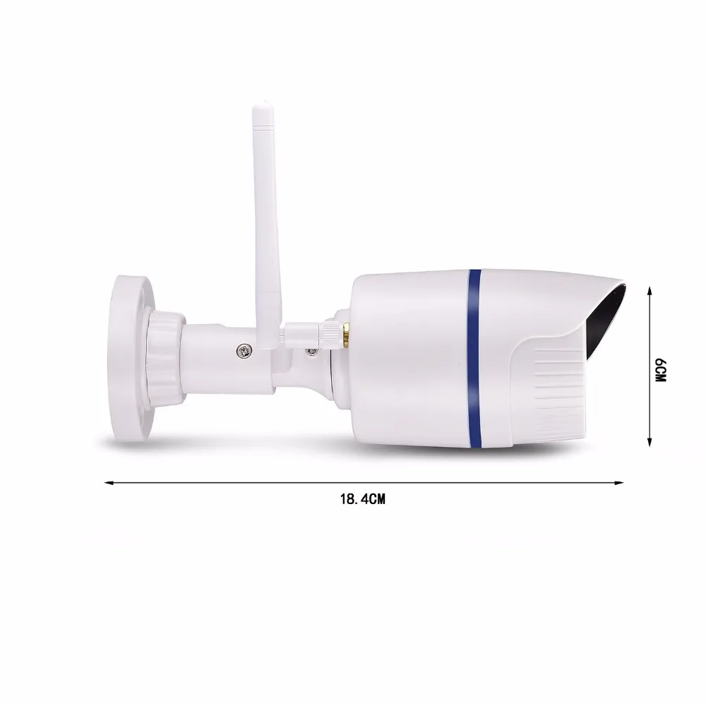 AZISHN WIFI IP камера 720P 960P 1080P наружная Водонепроницаемая беспроводная