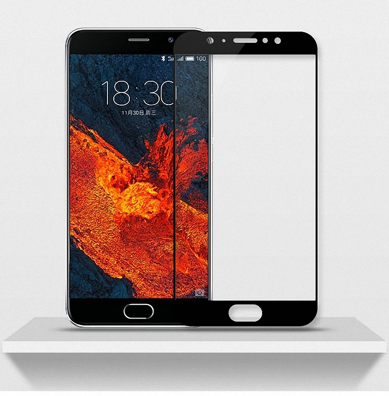 Для Meizu Pro 6S Pro6S 6 9H 2.5D полное покрытие закаленное стекло Защита экрана для Plus Pro6