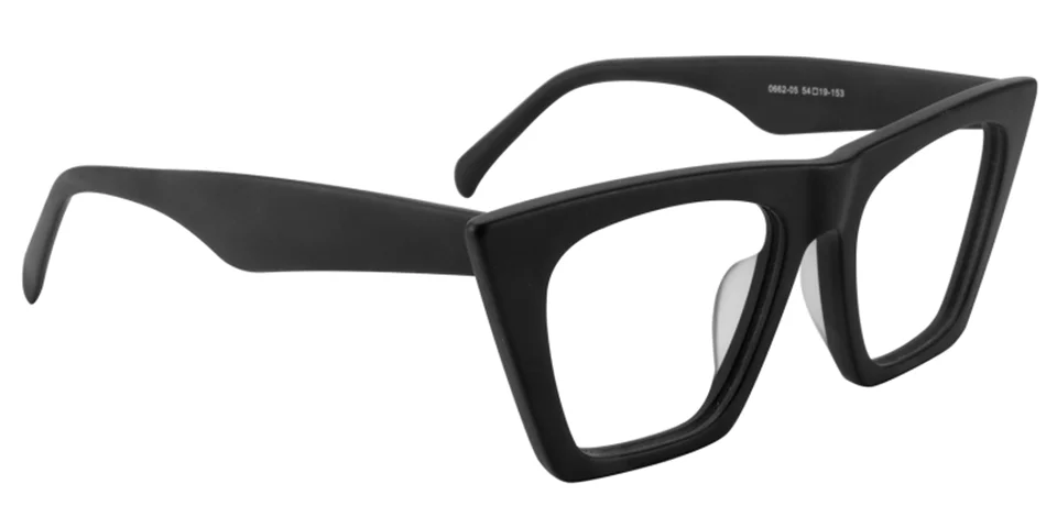 Zeelool Stylish Acetate Cat Eye Glasses Frame for Women with Non-prescription Clear Lens Cecile FP0662