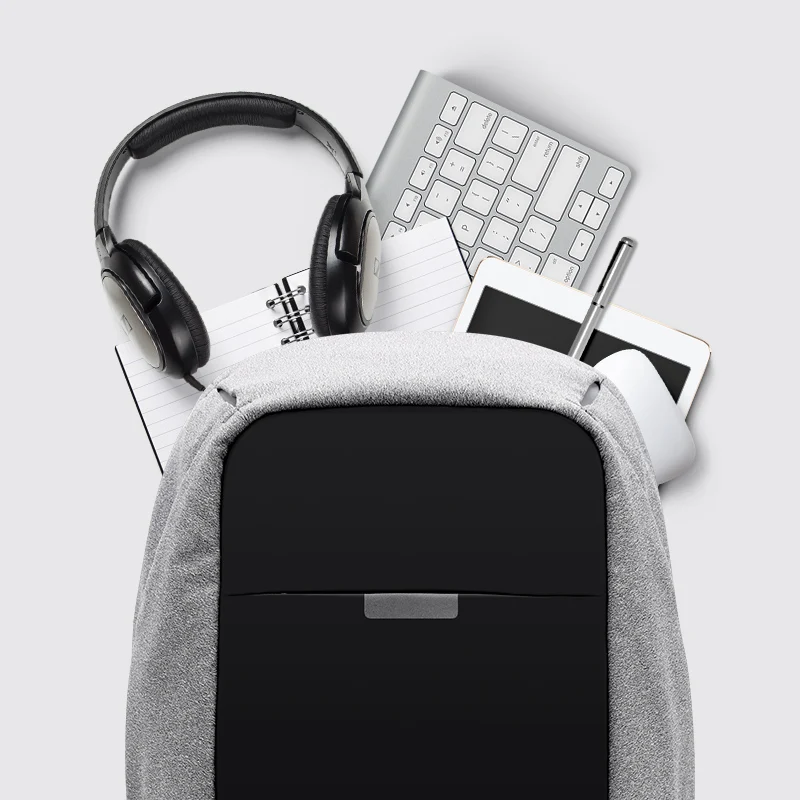 Мужские рюкзаки для ноутбука 15 дюймов с usb зарядкой ARCTIC HUNTER подростков модный