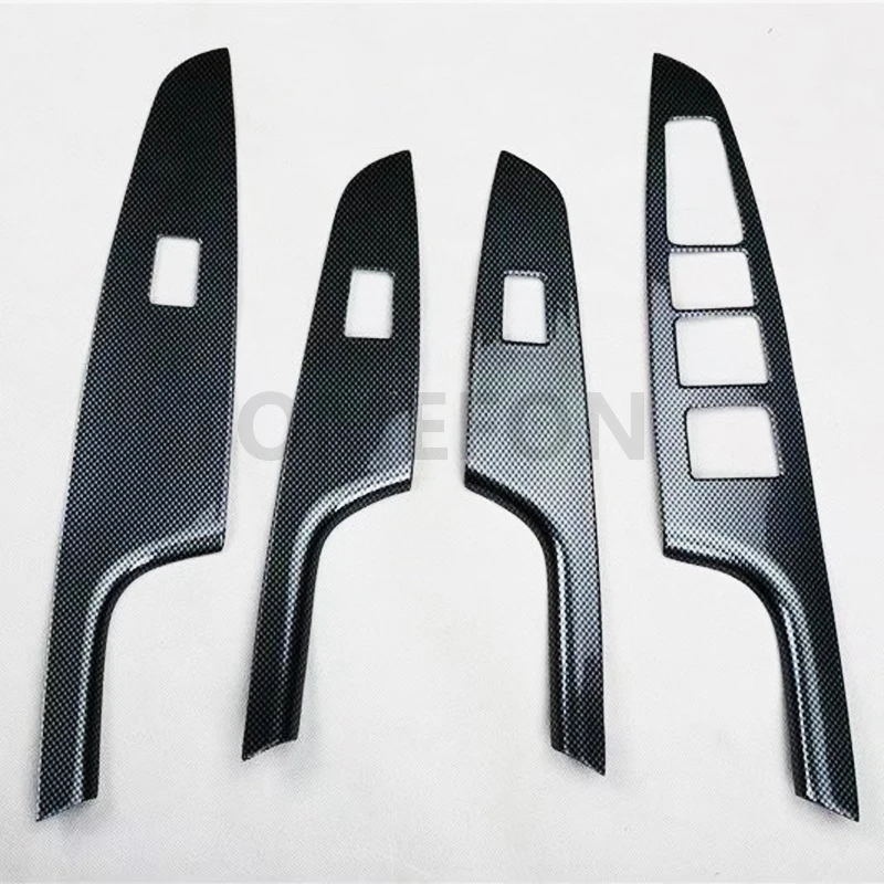 TOMEFON для hyundai Tucson ABS углеродное волокно краска для внутренней двери окна Bottons AC вентиляционное отверстие на выходе рамка отделка Чехлы для интерьера