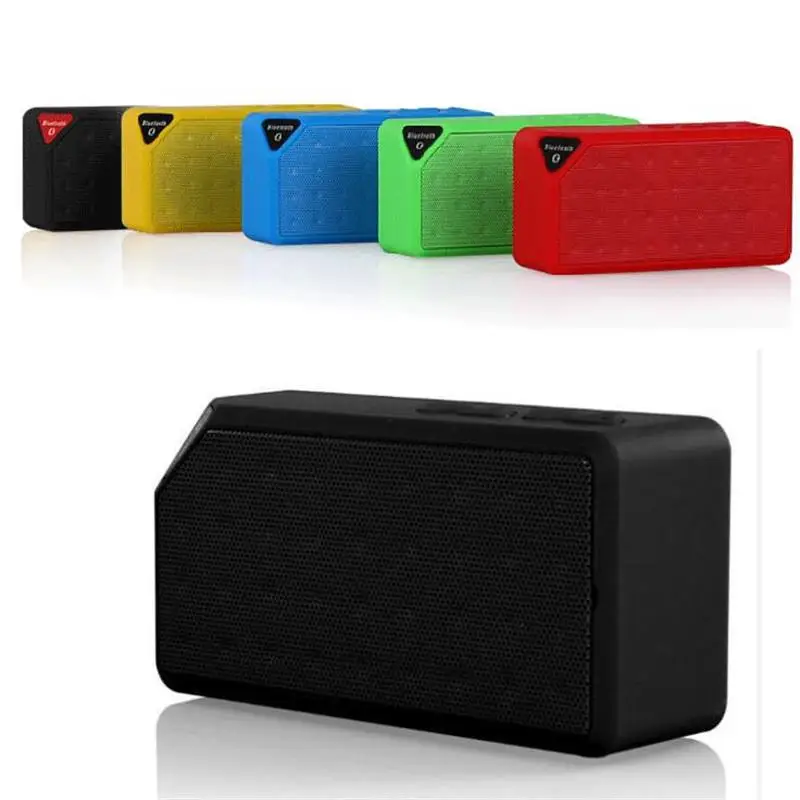 X3 Мини bluetooth портативный динамик музыкальный динамик беспроводной TF USB может связать компьютер и телефон играть musi for16GB