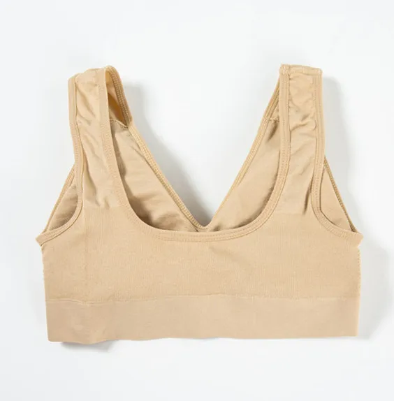 Бюстгальтер размера плюс пуш ап Бесшовные Съемные подушечки 5XL летний хлопковый