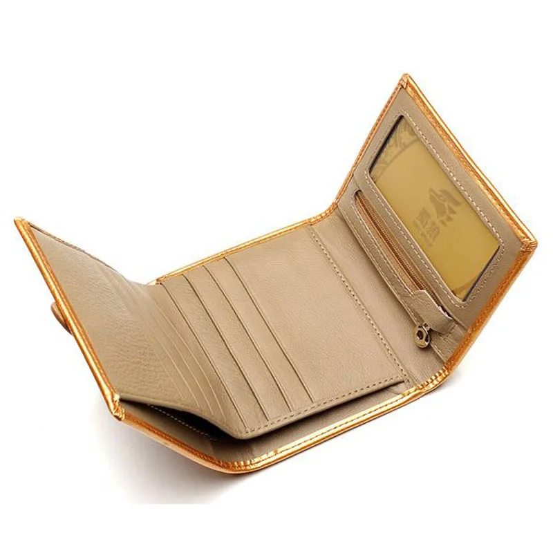 Роскошные женские кошельки из натуральной кожи модные с крокодиловым узором